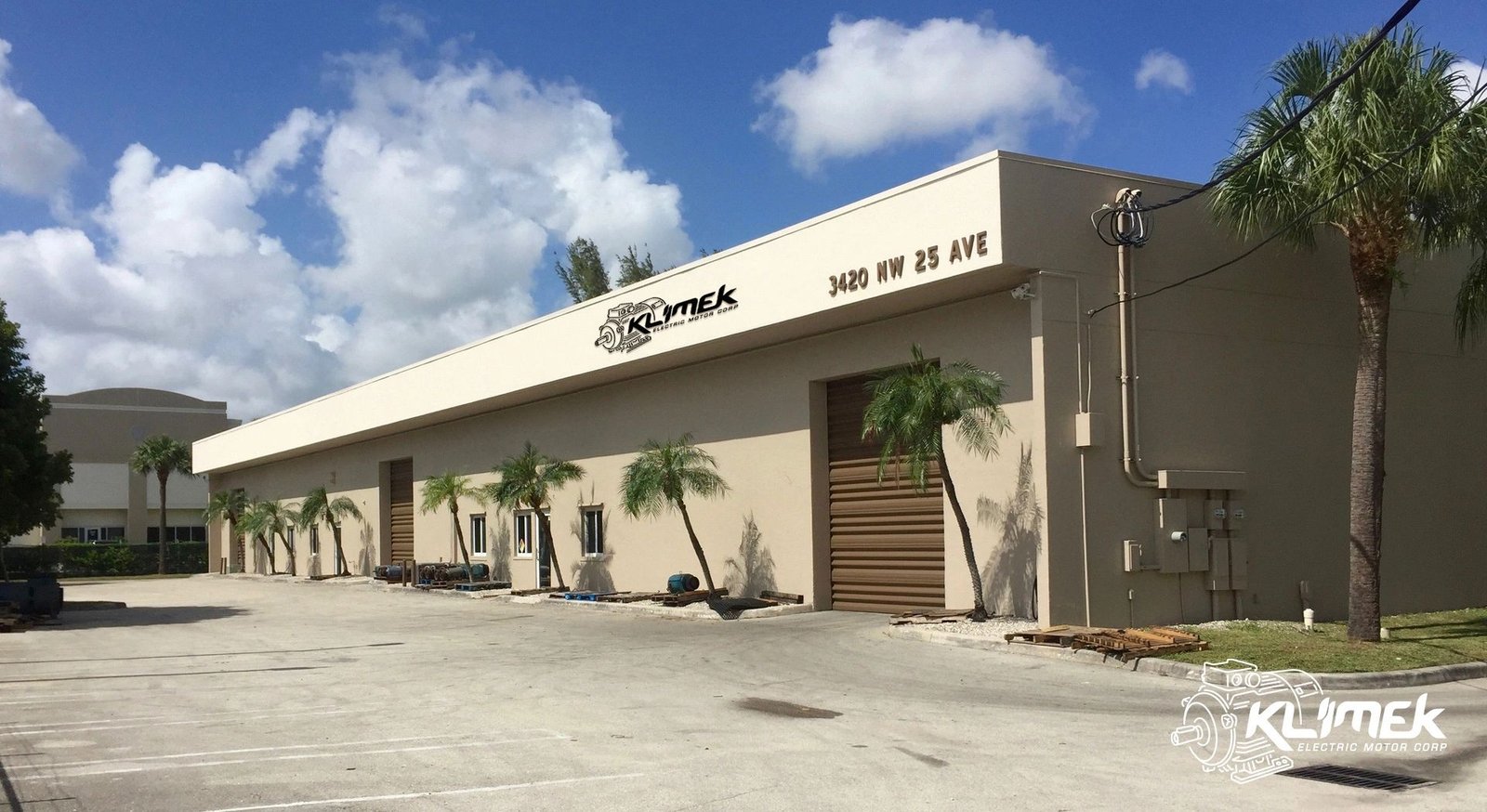 Klimek Electric Motor facility in Florida