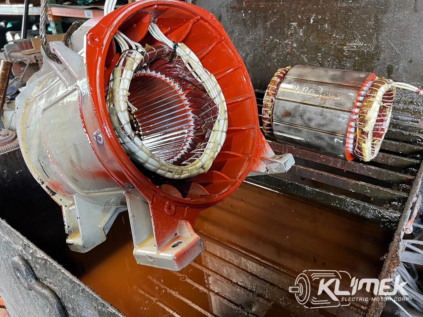 Klimek Electric Motor technical equipment and work
